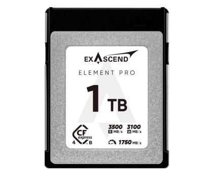 Karta pamięci ExAscend 1TB Element Pro CFexpress B 4.0